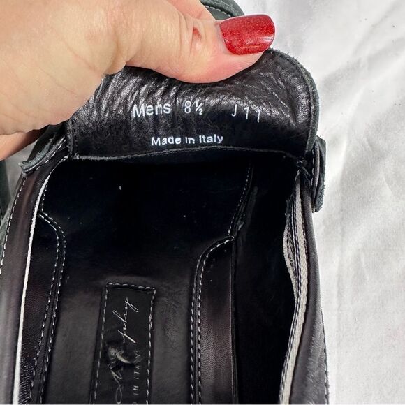 Johnston Murphy  Loafer Men's 8.5 M Black & grey Toe Silver Bit - Picture 11 of 11